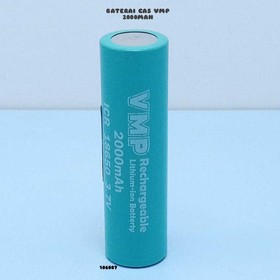 BATERAI CAS VMP 18650 2000mah