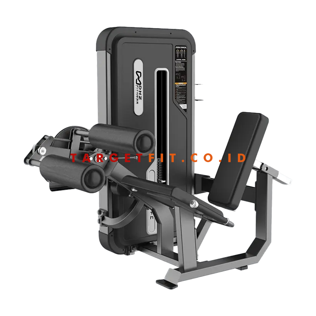 DHZ LEG EXTENSION & LEG CURL MACHINE E3086B APPLE SERIES DUAL FUNCTION with weight stack 110kg