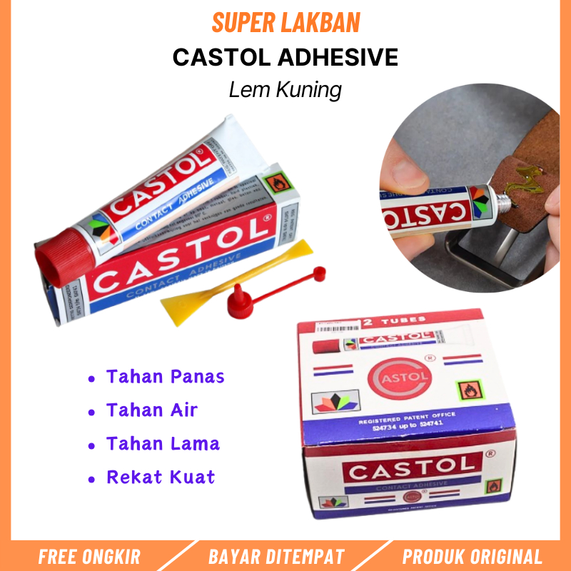 

Lem Kuning Castol Serbaguna
