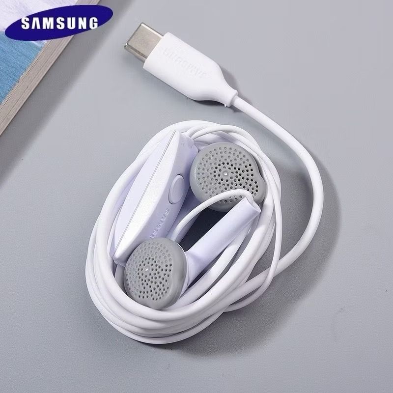 HILP Headset Samsung Tipe C / Earphone Samsung J1Ace S23 , S23 Plus , S23 Ultra , A53 5G ,