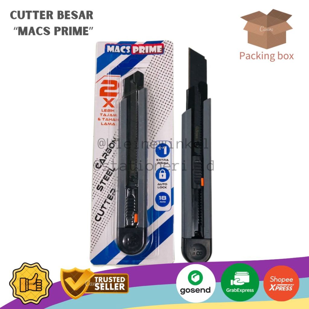 

Cutter Carbon Steel MACS PRIME + 1 PCS Refil