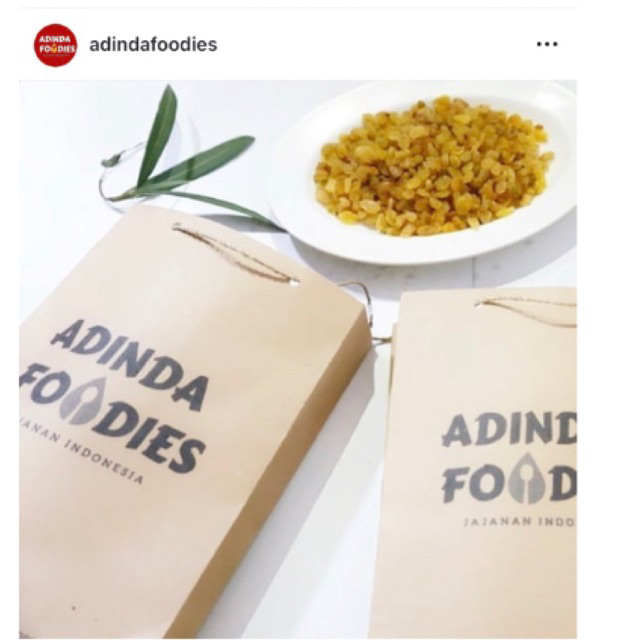 

Adinda Foodies Banana Crackers Kismis