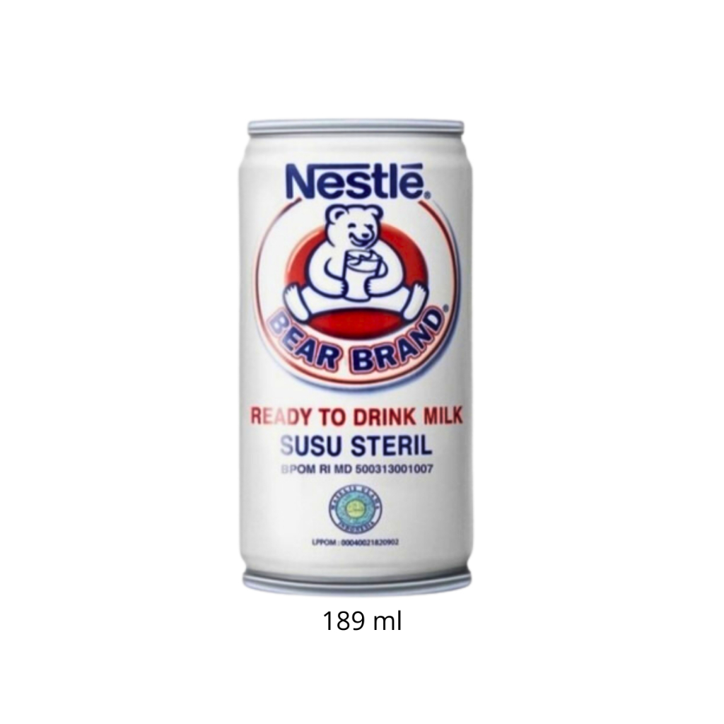 

Bear Brand Susu Steril 189 ML / Susu Beruang Bear Brand