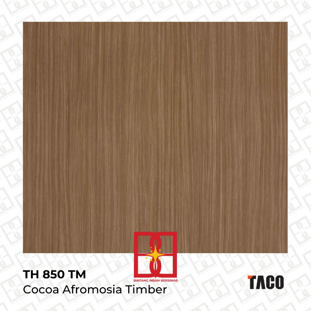 TACO HPL TH 850 TM (Cocoa Afromosia Timber)