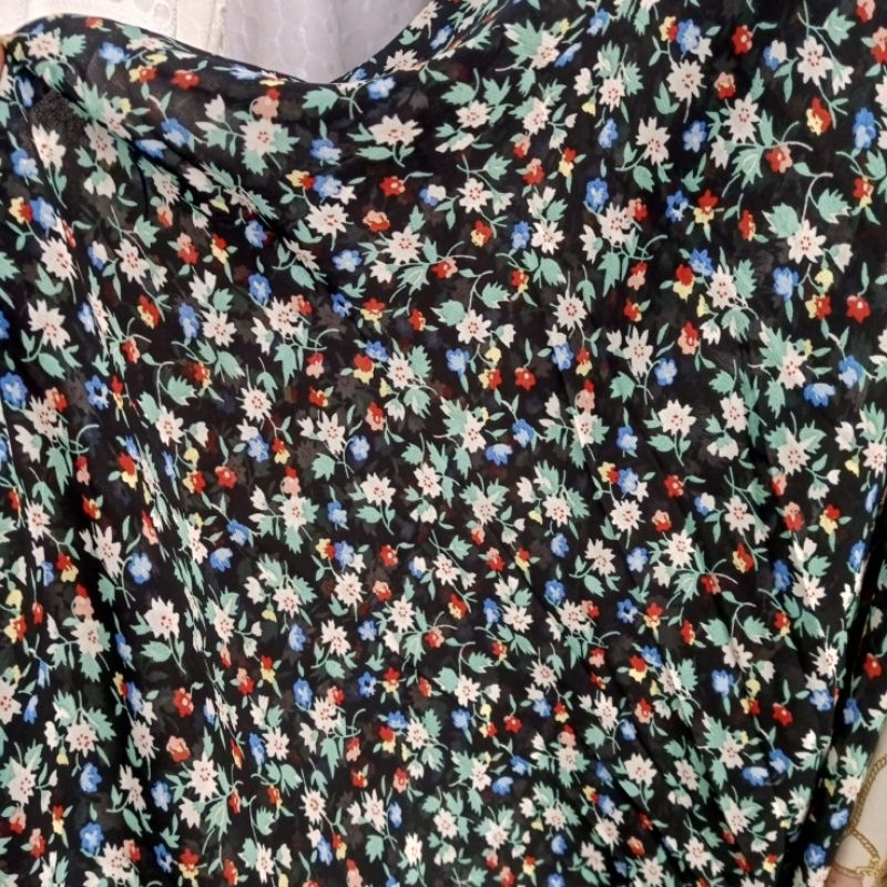 kain sifon Yoryu - kain sifon motif bunga import - kain sifon mid yoryu - kain sifon meteran - kain 