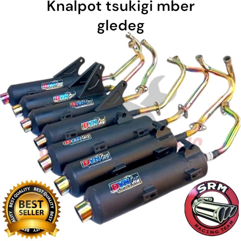 Knalpot Tsukigi Matic Racing Mber gledeg Mio M3 | Mio gear murah