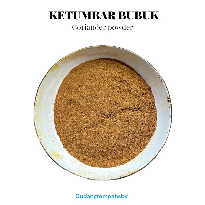 

KETUMBAR BUBUK 100% murni tanpa campuran / CORIANDER POWDER