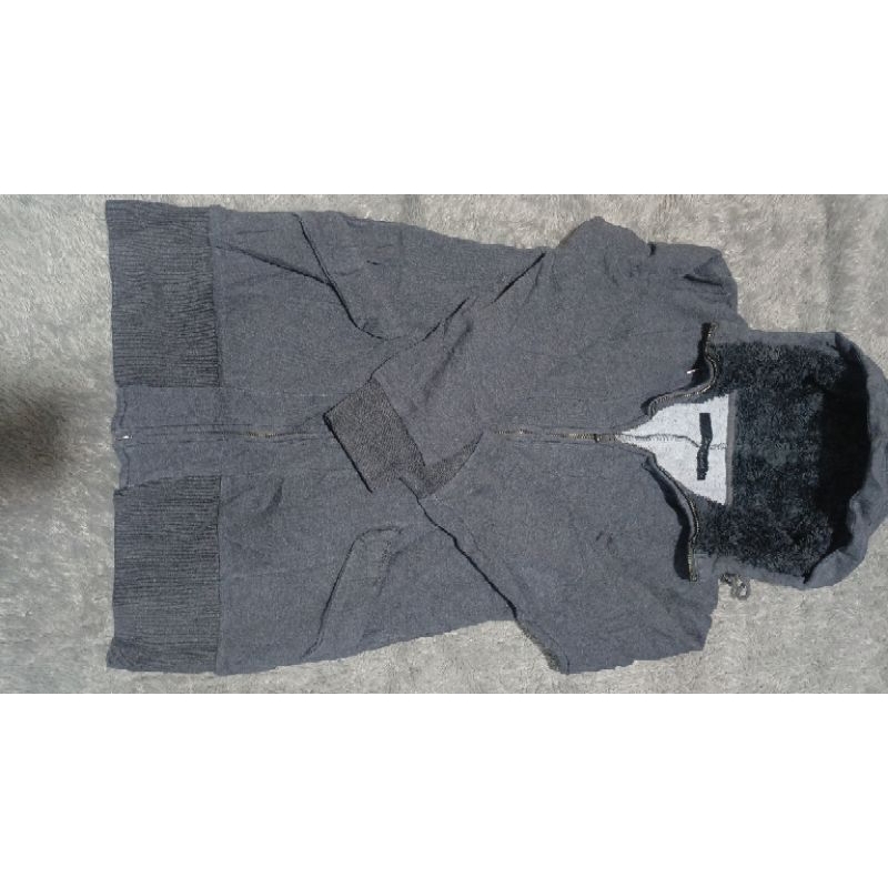 hoodie sherpa zip