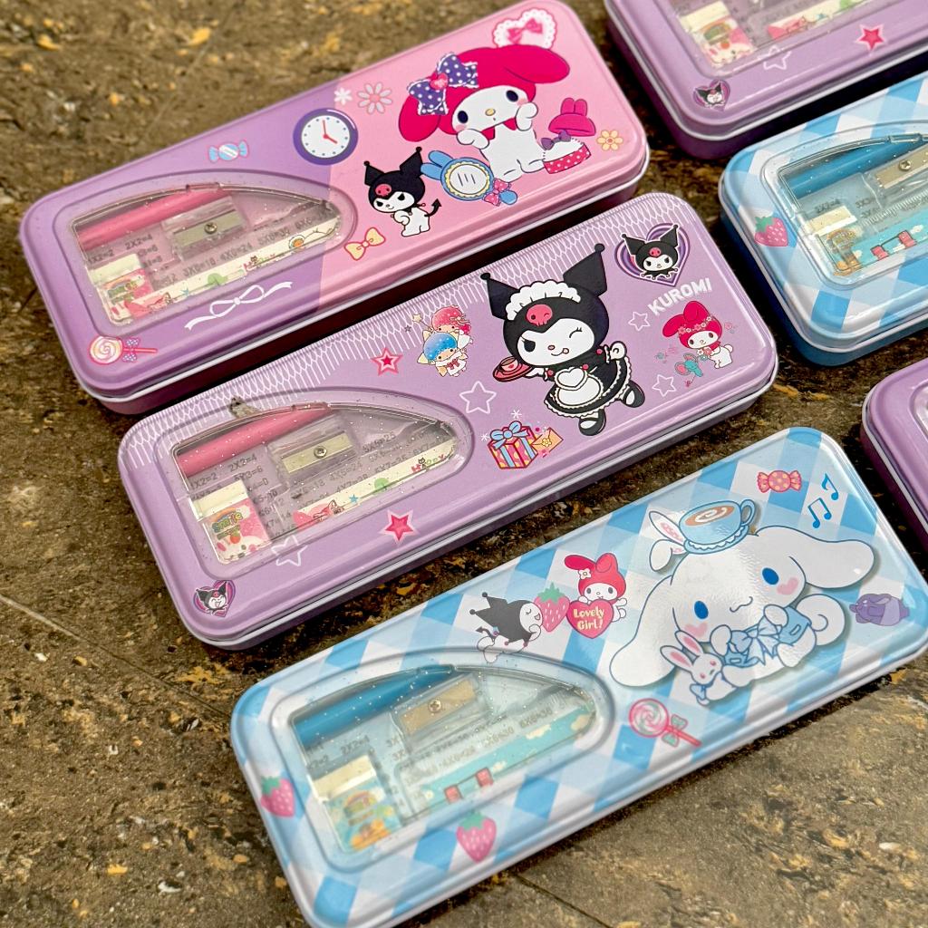 

[Free Bubblewrap] TEMPAT PENSIL KALENG | KOTAK PENSIL KALENG SANRIO | TEMPAT PENSIL MURAH 2 SUSUN
