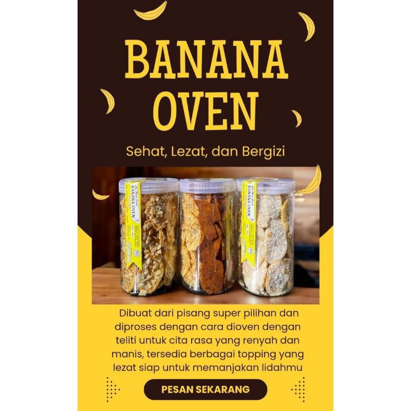 

Banana Oven Kemasan Toples