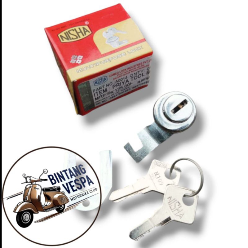 Kunci box vespa Kunci laci vespa vbb super tahun 65 super taun tua