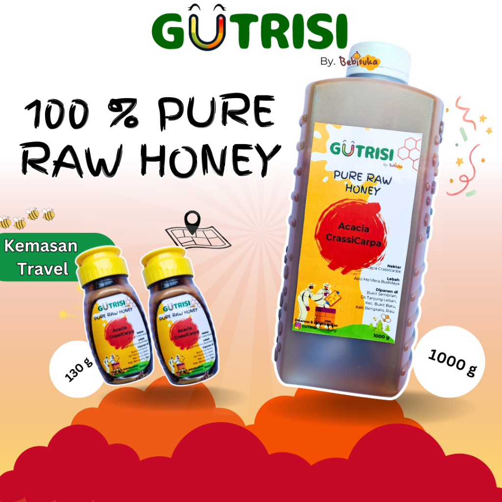 

Bny31 Madu Asli Murni Gutrisi Nektar Akasia Sumatra 100% Alami Pure Natural Honey