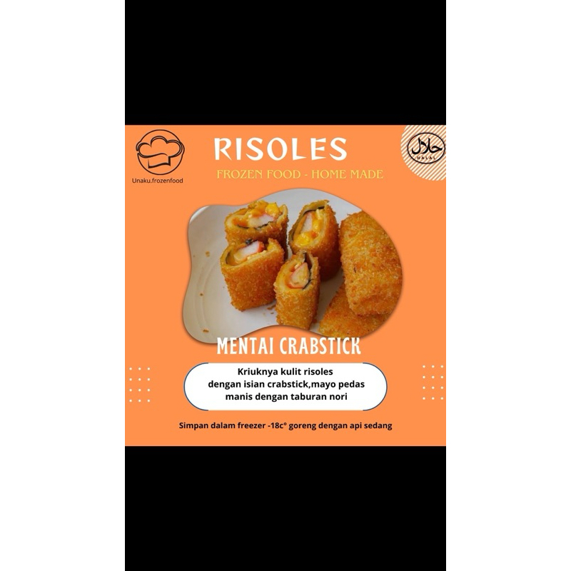 

RISOL MENTAI CRABSTICK isi 5 pcs