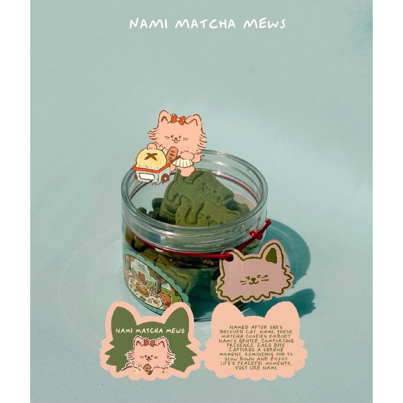 

SHU Buttersand Cookies - Nami Matcha Mews