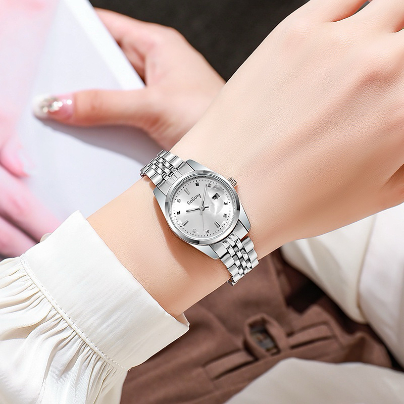 ONNIE Jam Tangan Wanita Terbaru GOGOEY KS01 Tanggal Aktif Anti Air Jamtangancantik [NOBOX]