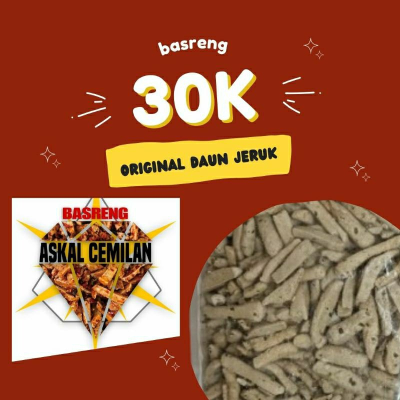 

Basreng Original Daun Jeruk