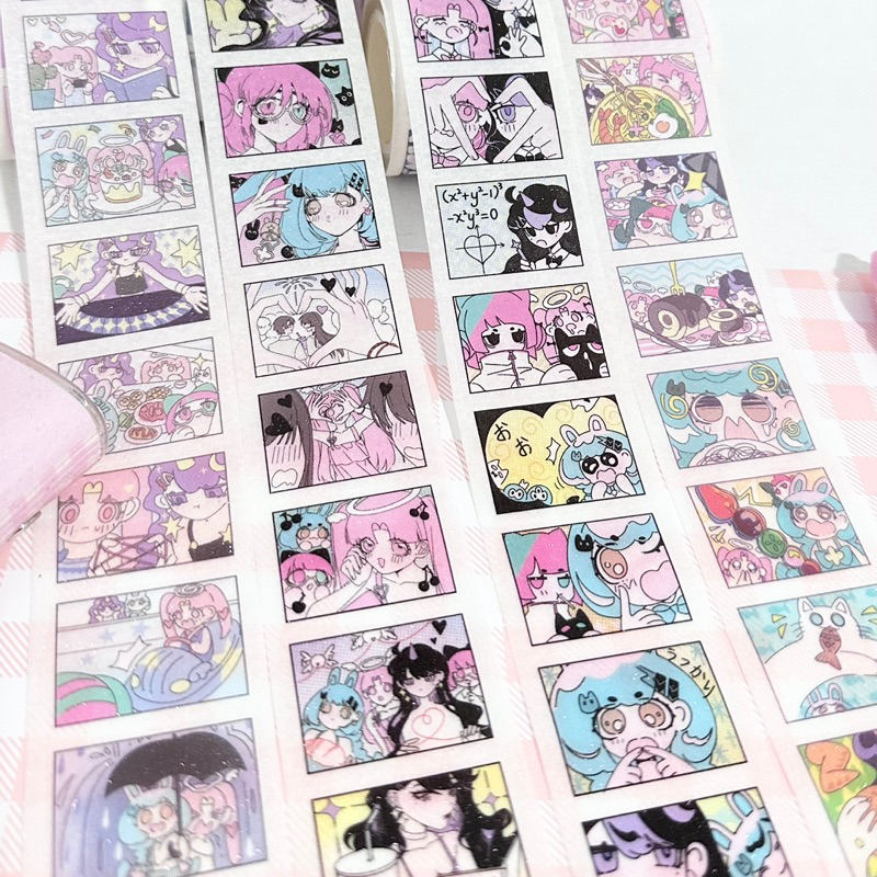

sticker roll ecer 1.05m japan vibes dekorasi journal readystock B1907