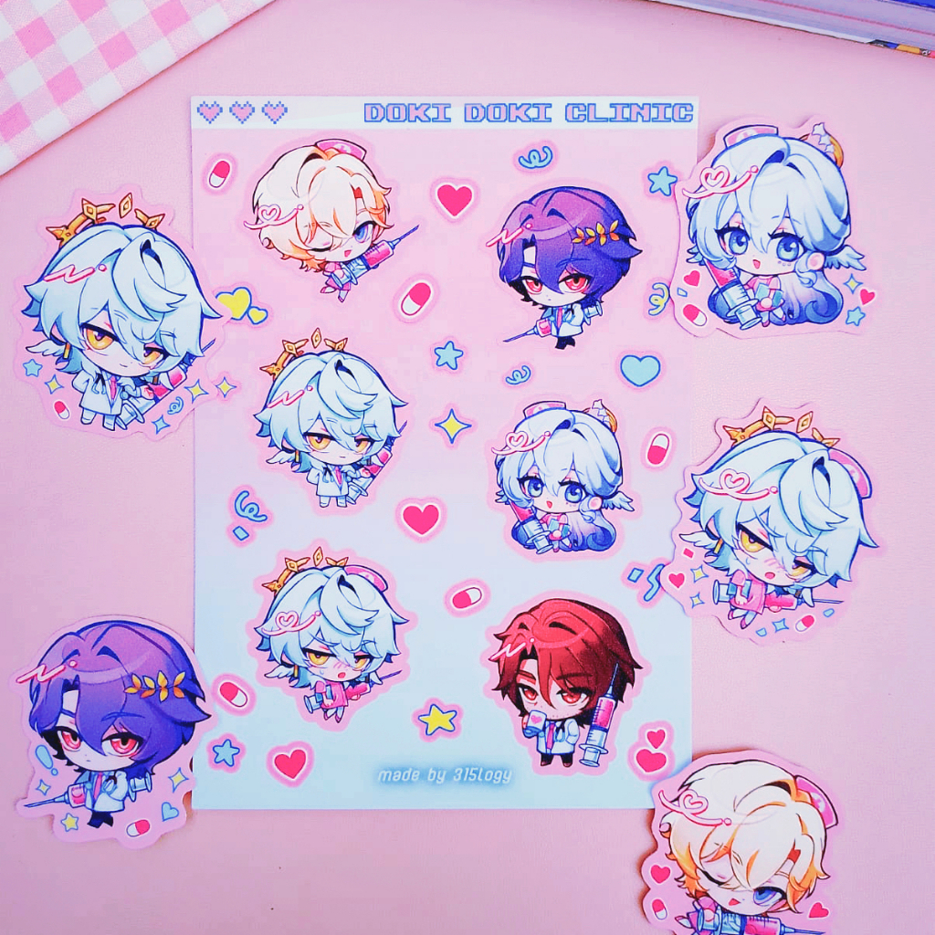 

Honkai Star Rail Sticker Doki Clinic Series