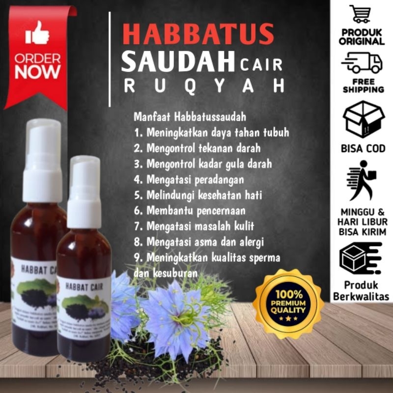 

Minyak Habbatussaudah 100% Murni tetes 30 ml