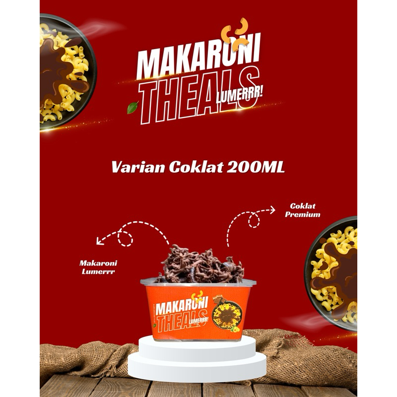 

Makaroni TheALS Lumer Varian Coklat