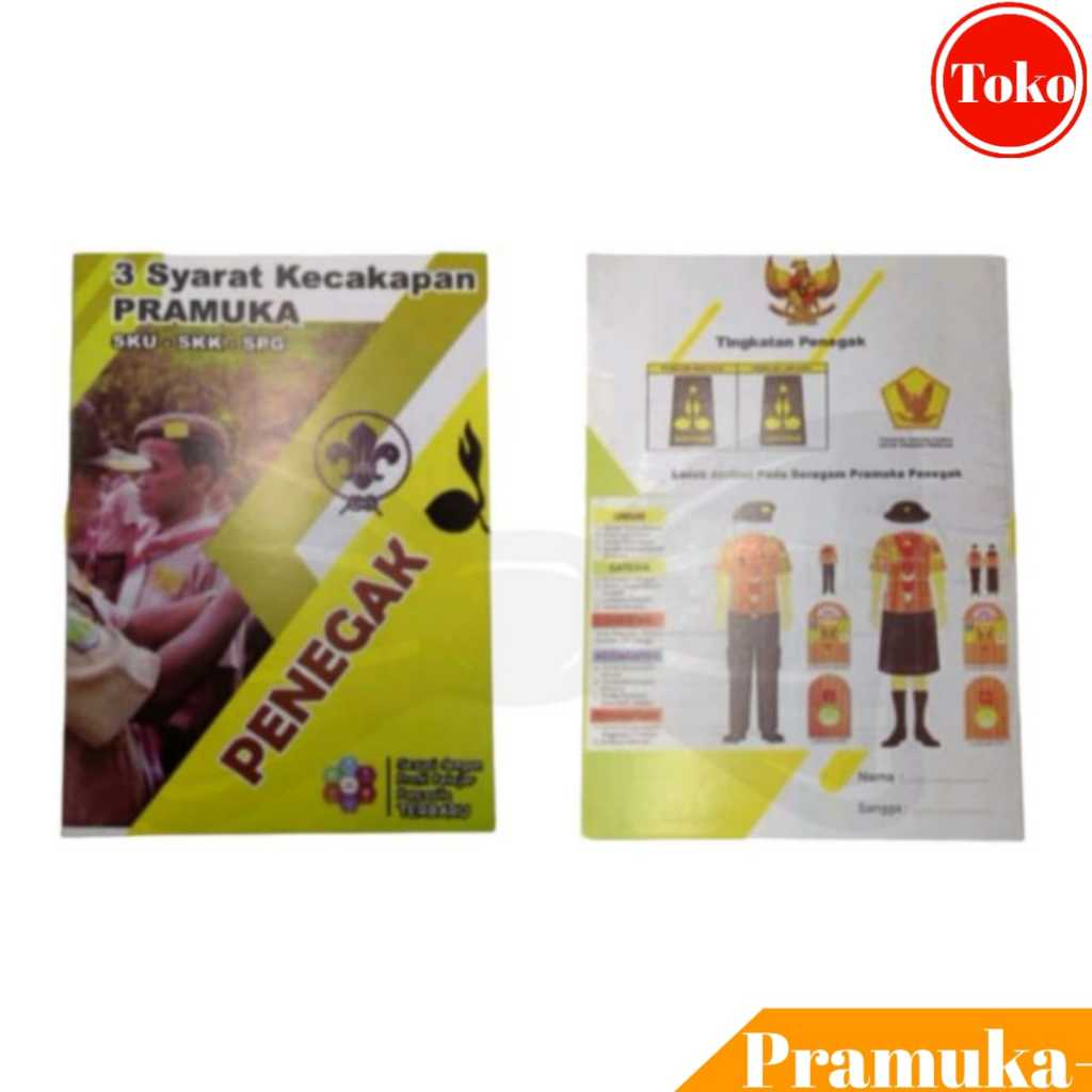 

Buku Syarat Pramuka Lengkap Penegak 3in1