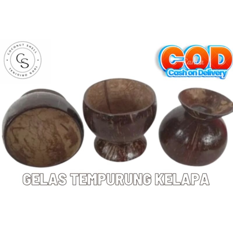 Gelas Tempurung Kelapa
