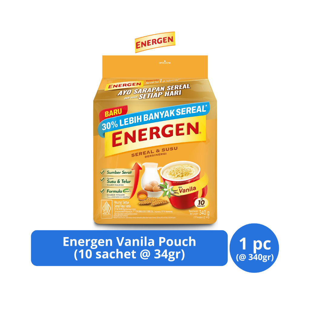 

Energen Vanila Pouch 10s @ 34gr