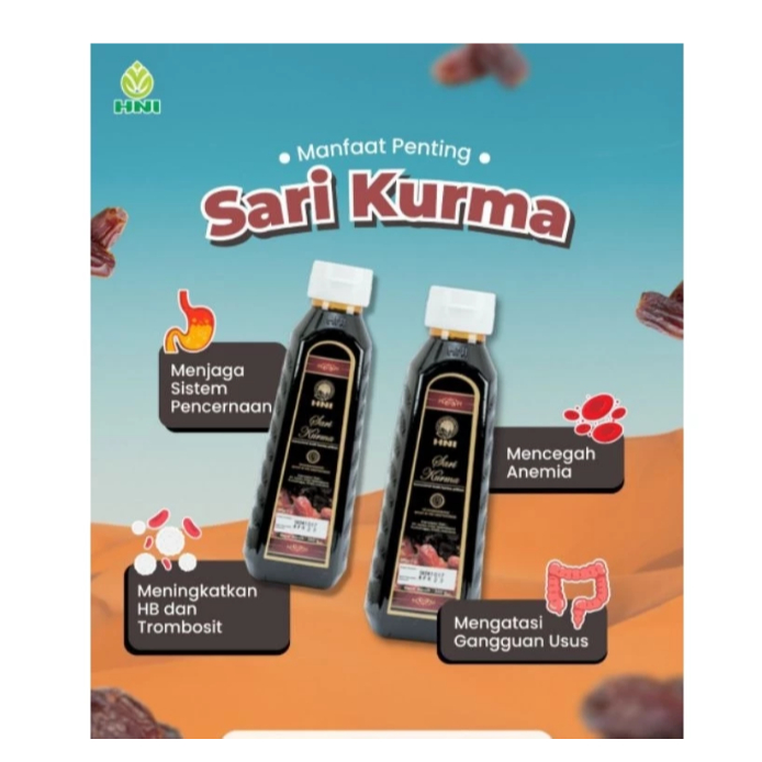 

Sari Kurma 350 gr SARKUM (Dates) HNI HPAI Original