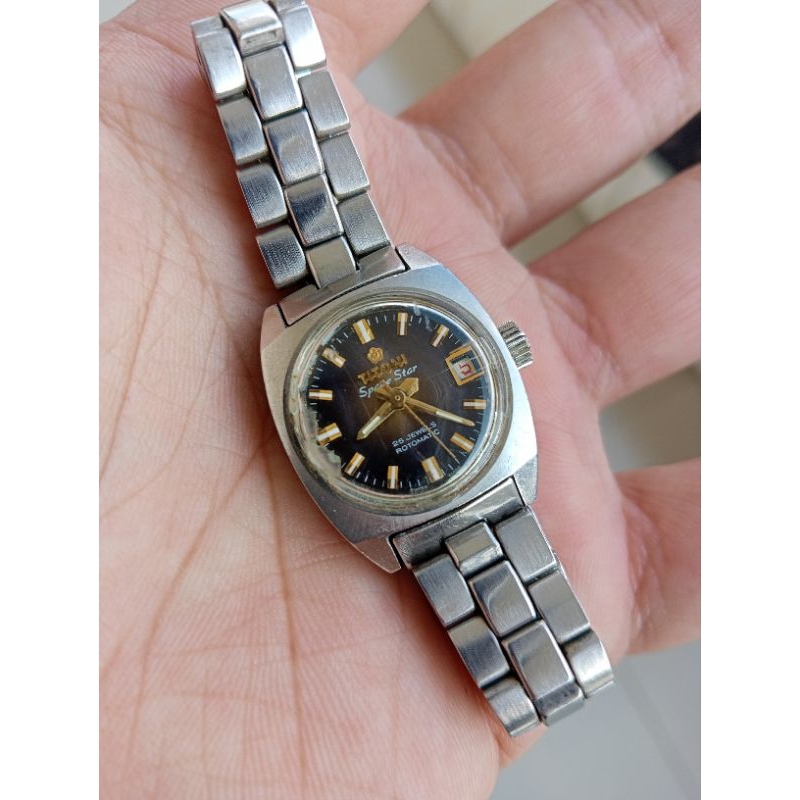 jam titoni automatic wanita original