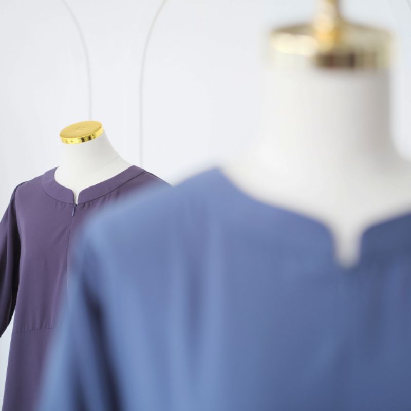 gamis basic fortaleza by alhauraa