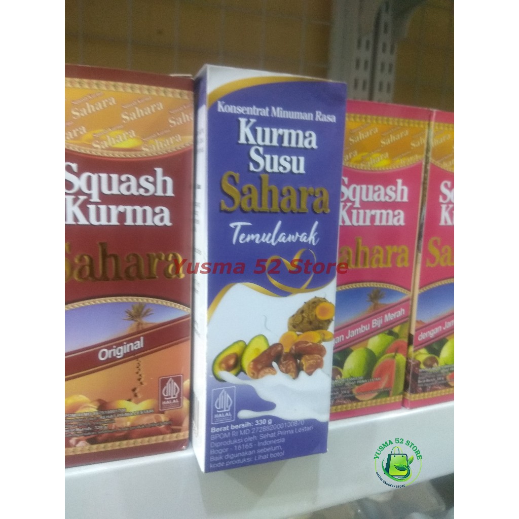 

Sahara Kurma Susu Temulawak Penambah Nafsu Makan 330gr