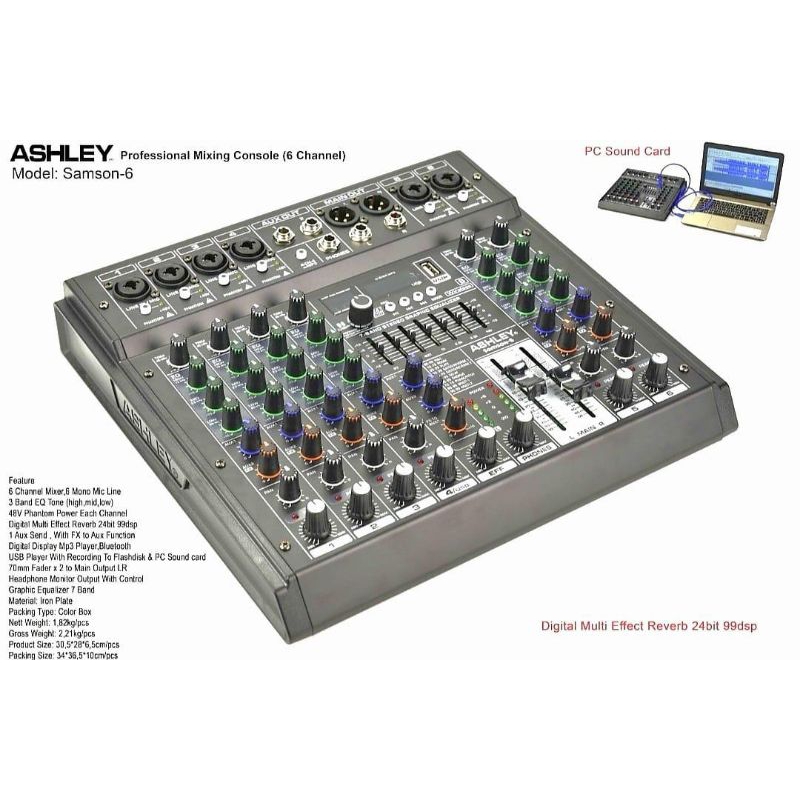 ashley mixer Samson 6