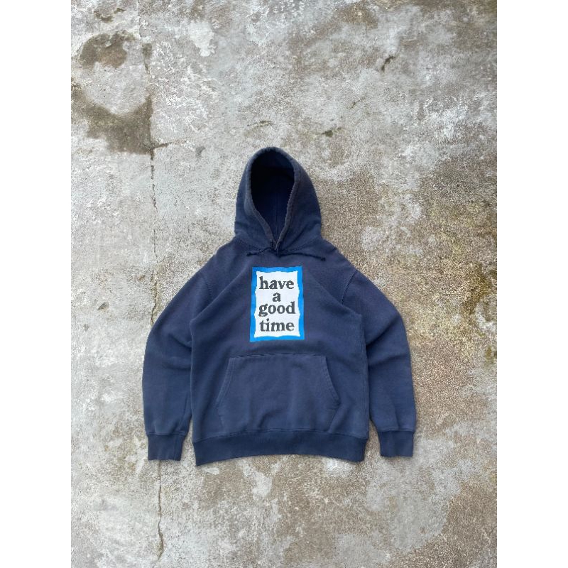 Hoodie Have a Good Time Blue Frame