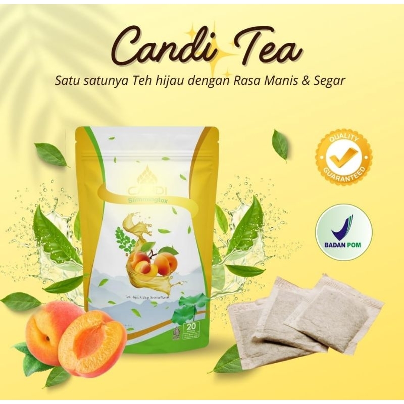 

candi slimingtox minuman rasa buah persik isi 20 kntong