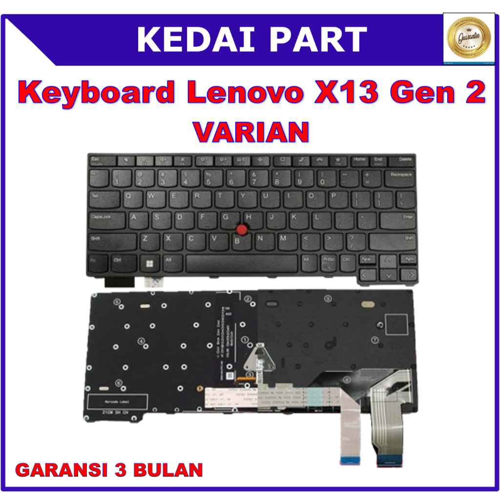 Keyboard Lenovo Thinkpad X13 Gen2 L13 Yoga Gen3 Gen 3 Gen4 Gen 4 20WK 20WL 20W8 20W9 Pointer Backlig