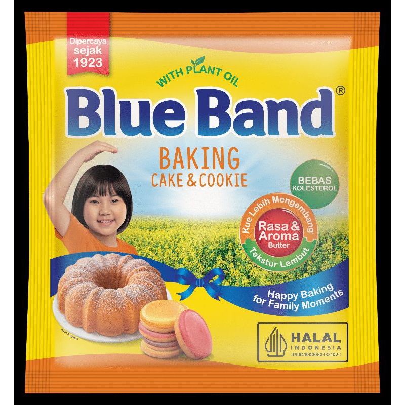 

blue band cake cookies