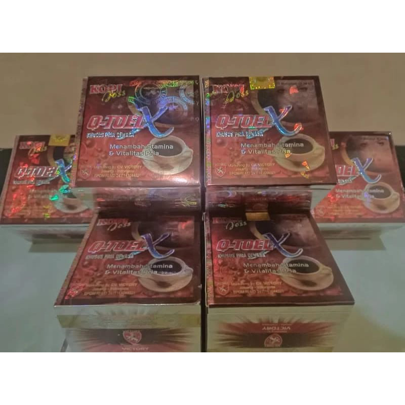 

Kopi Q-TOEL Menambah Stamina & Vitalitas Pria original