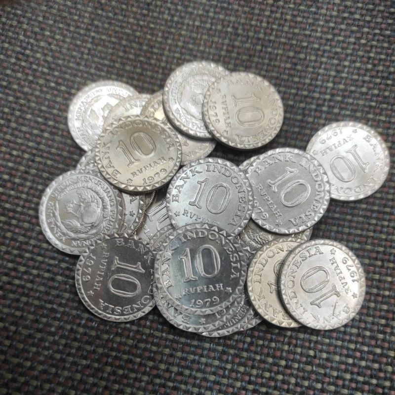 Koin indonesia 10 Rupiah tahun 1979