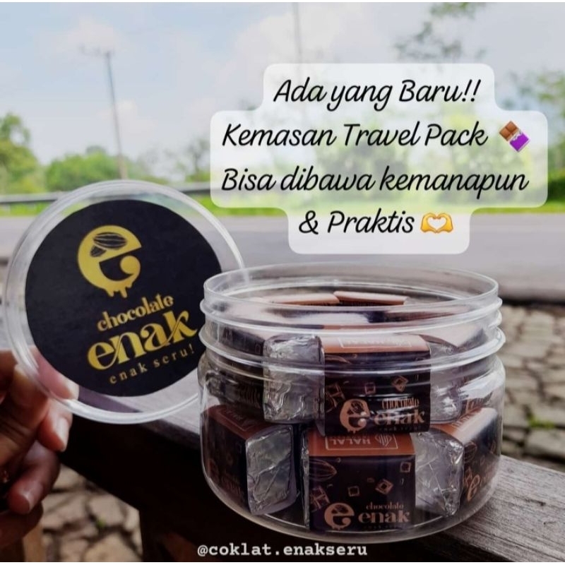 

Chocolate Enak kemasan Travel Pack 20 pcs
