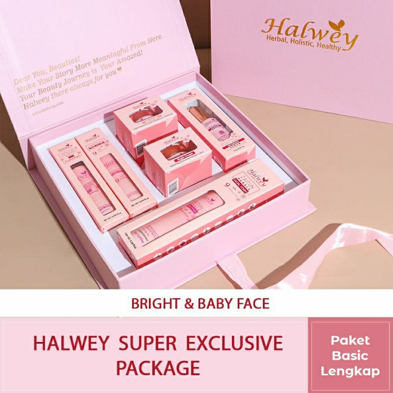 HALWEY Reseller Jual Skincare Natural Halal BPOM Halwey Indonesia (Khusus Pesanan Mitra)