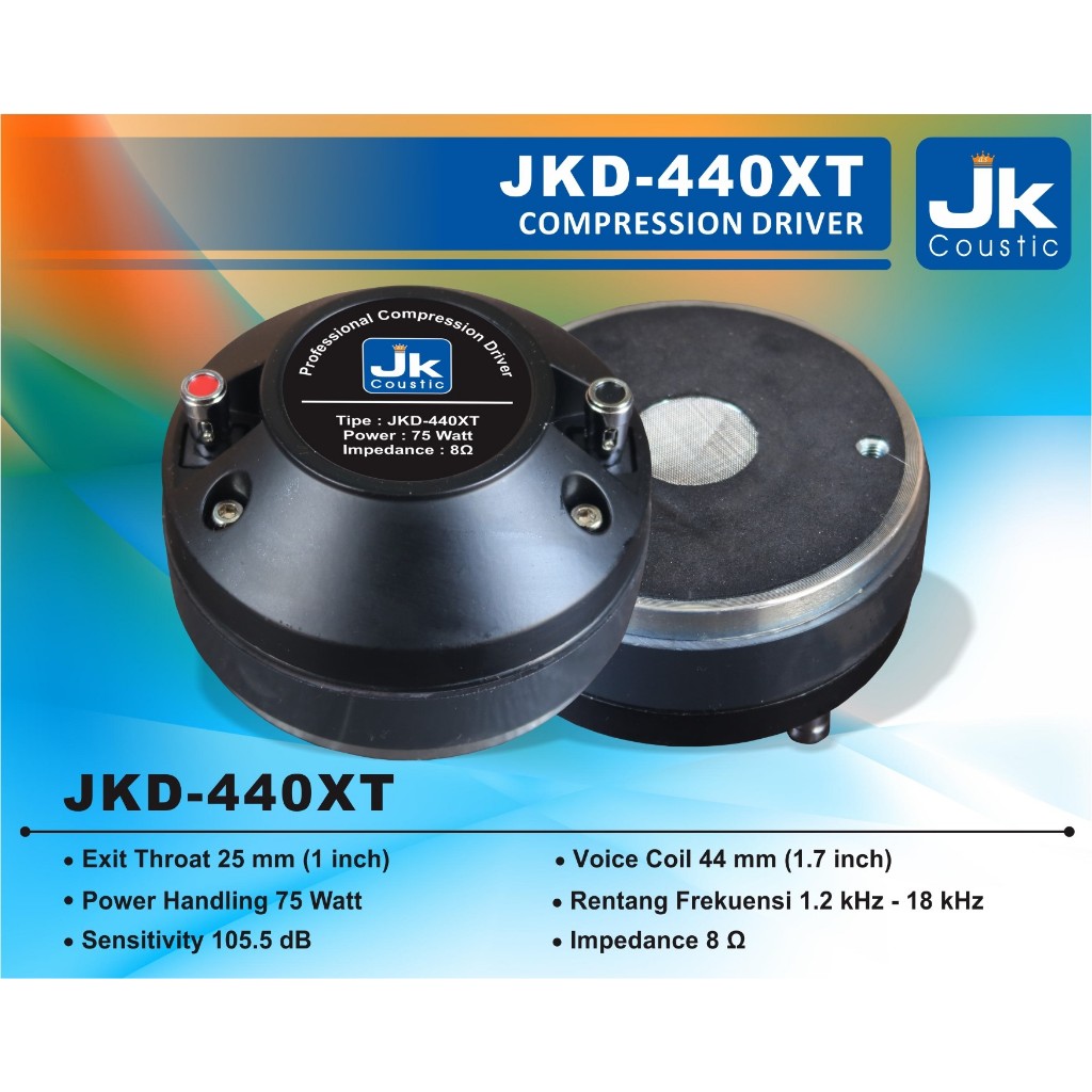 Driver JKD 440XT JK Coustic Tweeter JKD 440 XT