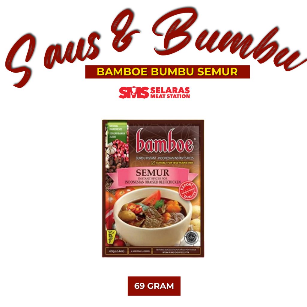 

Bamboe Bumbu Instan Semur 69 Gram