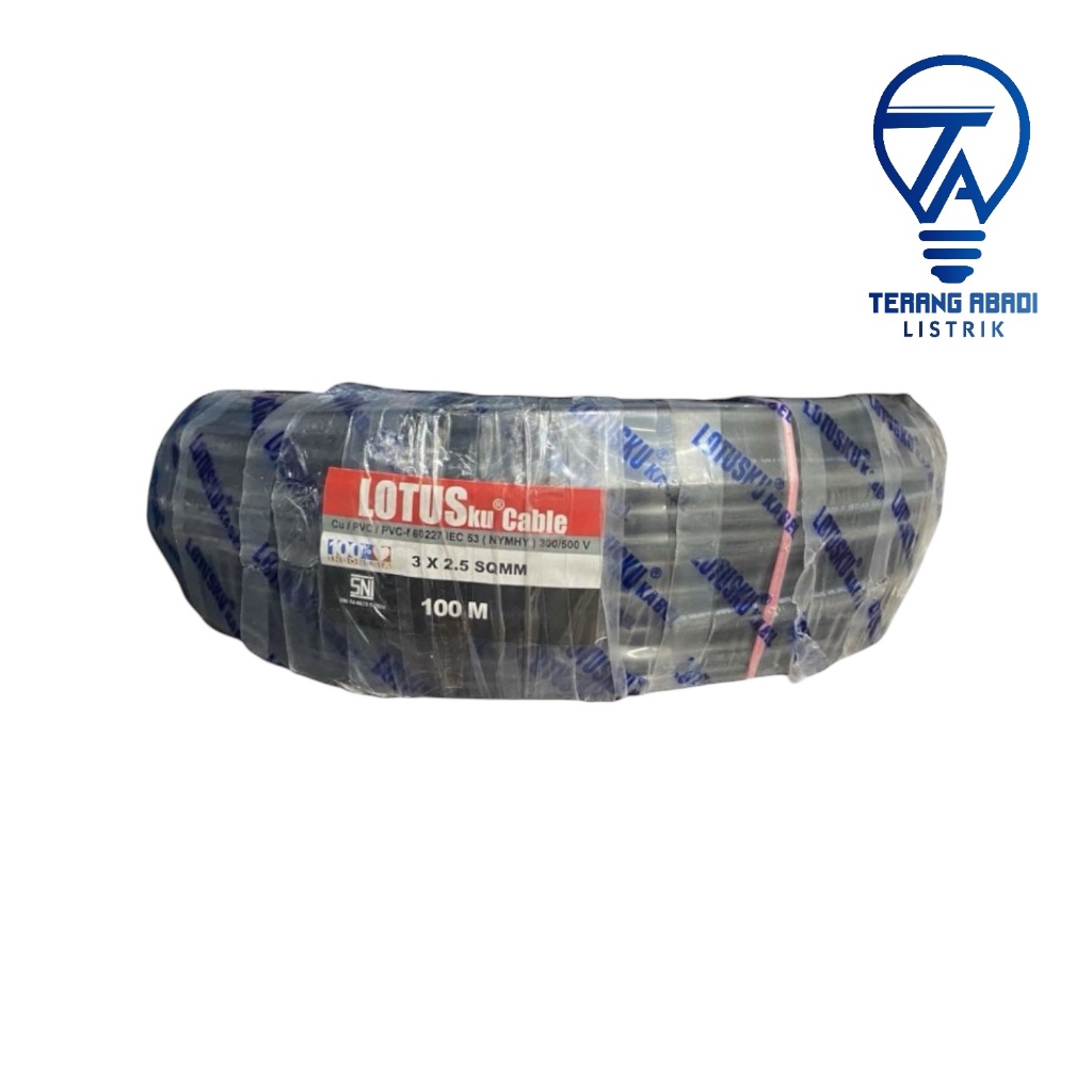 KABEL NYMHY (SERABUT) LOTUS 3 X 2,5 100 MTR