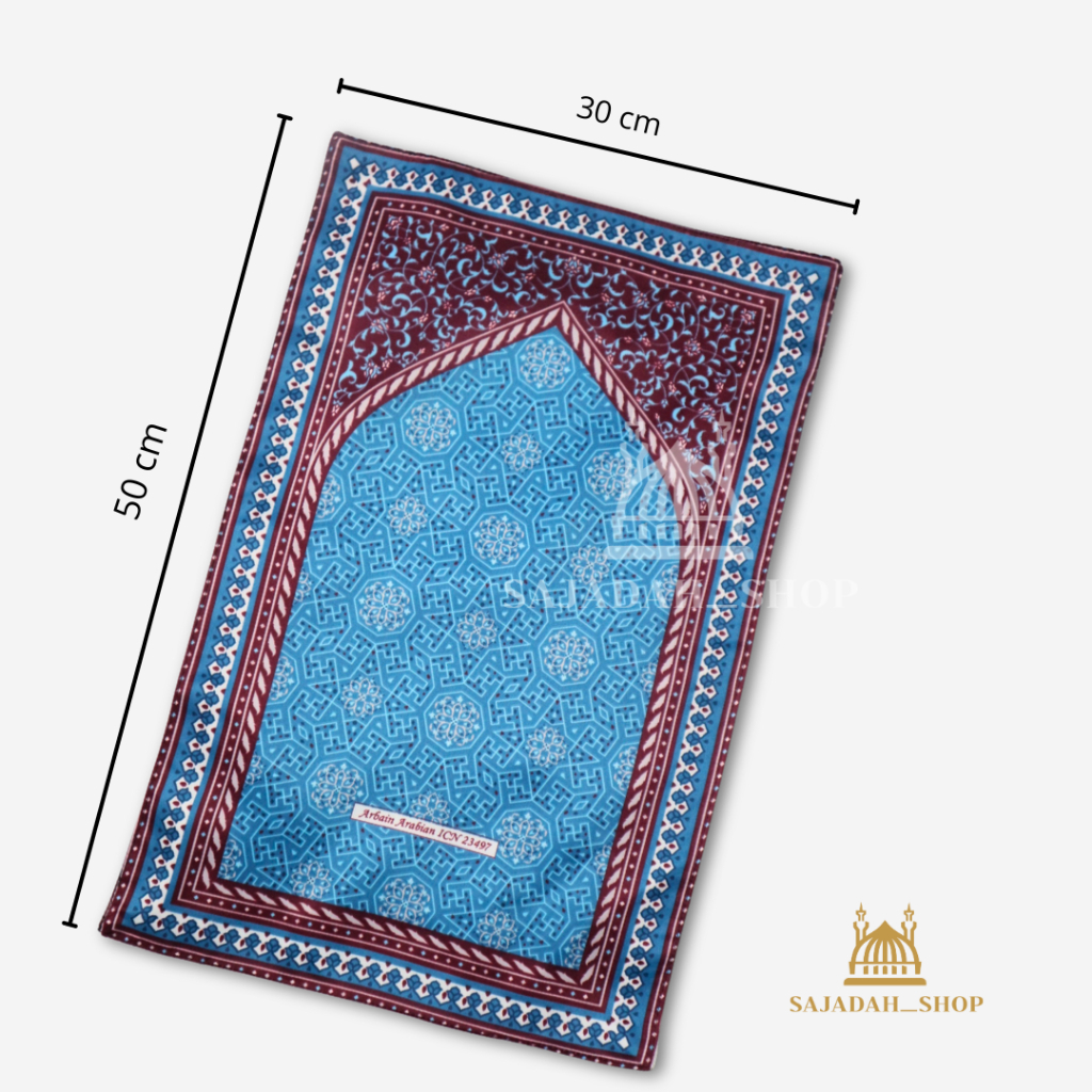 TBG ARBAIN KEPALA SAJADAH MUKA KECIL BERLAPIS