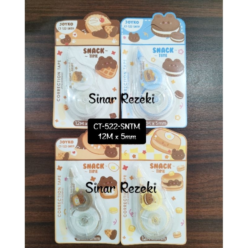 

1 buah!! CT-522SNTM/Correction tape joyko/tipex kertas/tip-ex kertas joyko/pita koreksi joyko