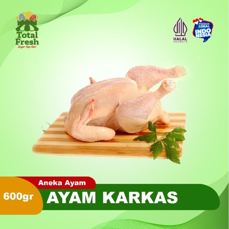 

Ayam karkas Boiler 600 Gram Utuh / Potong