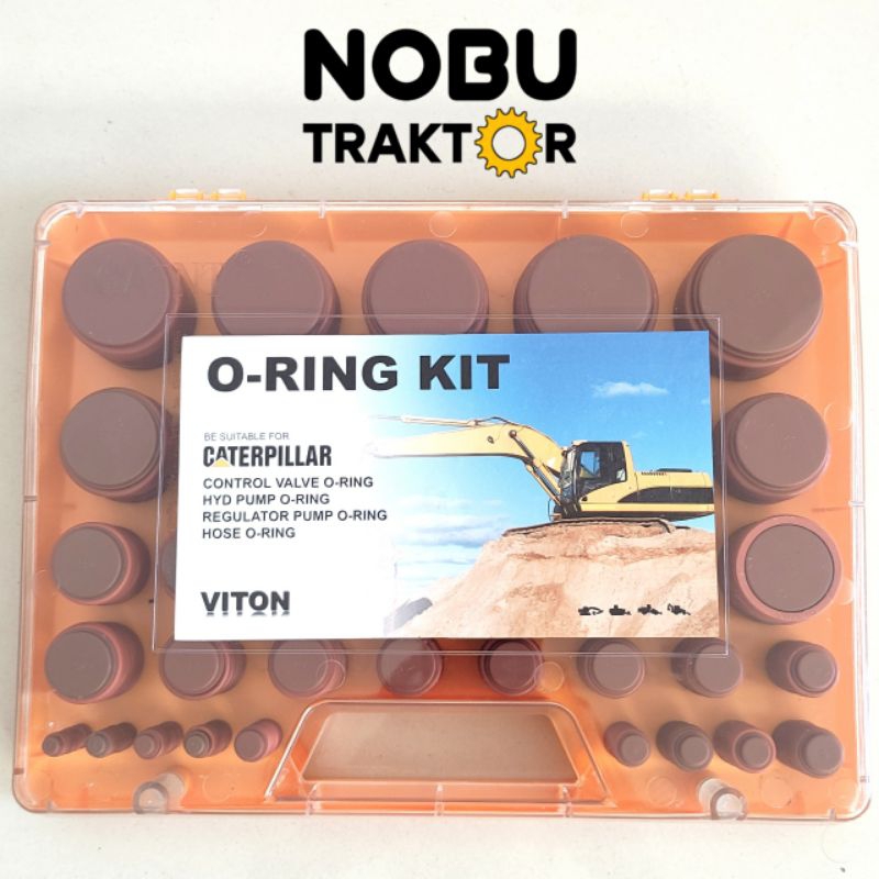 NOBU TRAKTOR O-RING ORING KIT BOX CONTROL VALVE REGULATOR HYDRAULIC PUMP POMPA HIDROLIK HOSE SELANG 
