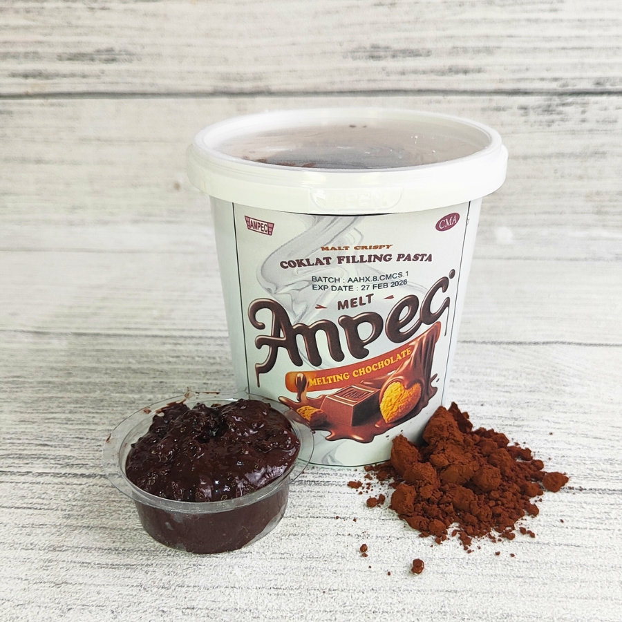 

Cokelat Pasta Crispy Ampec | Selai Cokelat Crispy Ampec 500 gr