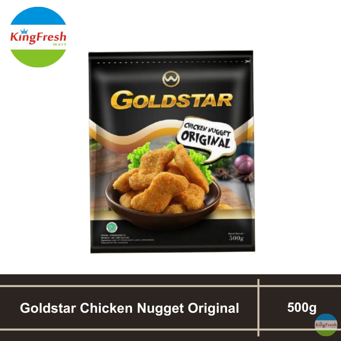 

Goldstar Chicken Nugget Ori 500 gram