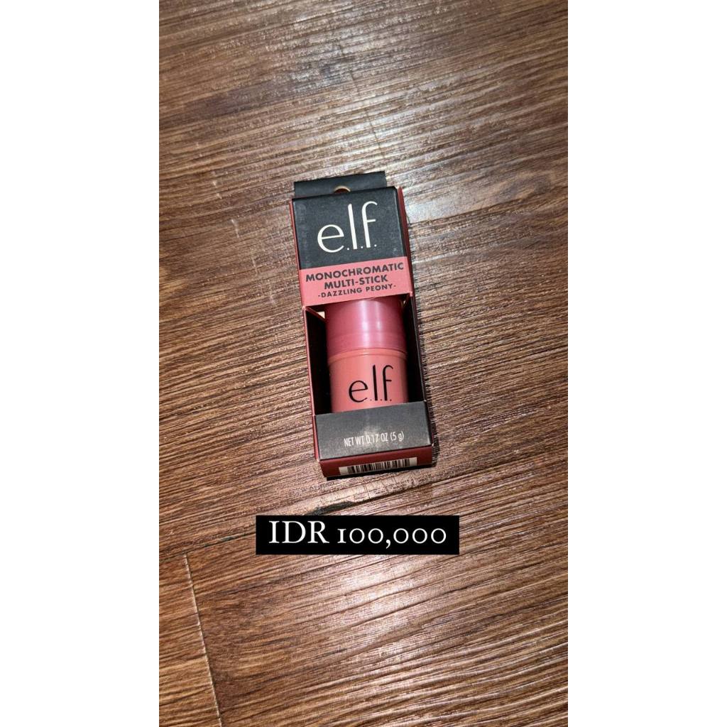 (READY) Elf Monochromatic Multi-Stick Dazzling Peony